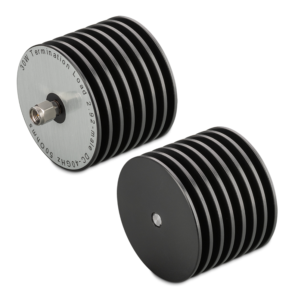 Нагрузка согласованная 2.92 mm(male) до 40 ГГц, до 30 Вт TWT2.92X-30-40G