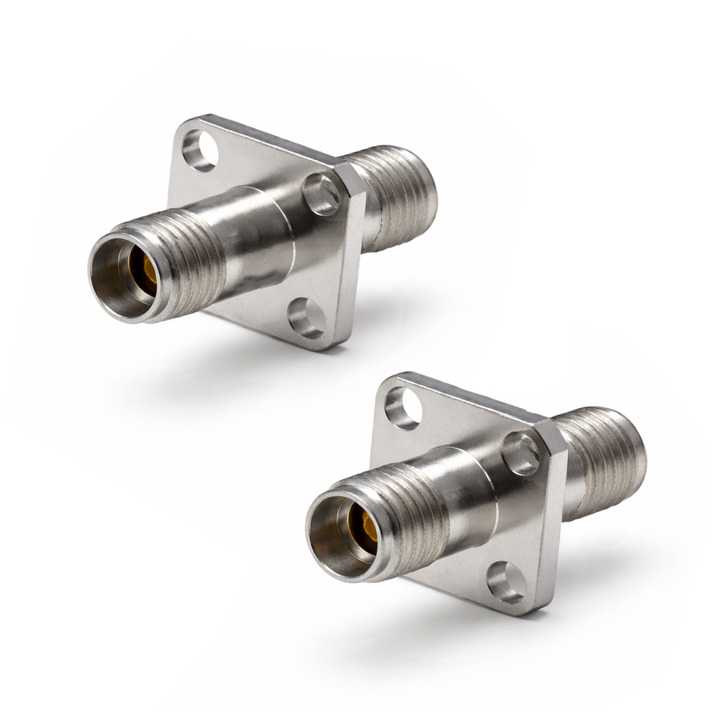 Переходник 2.92mm(female) - 2.92mm(female), фланцевый, rev.Y