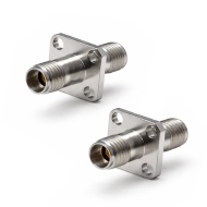 Переходник 2.92mm(female) - 2.92mm(female), фланцевый, rev.Y